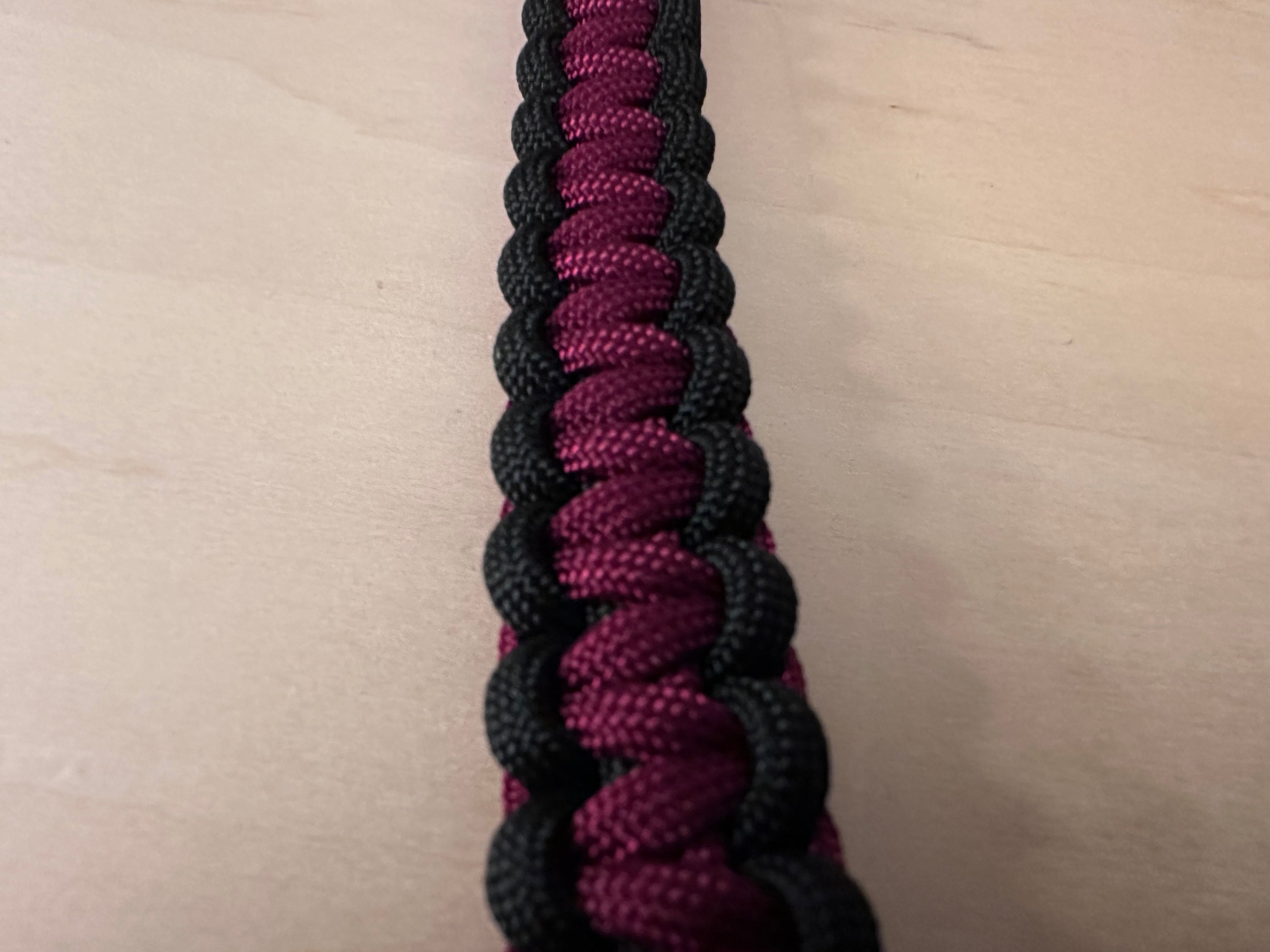 Lanyard (Black and Maroon)