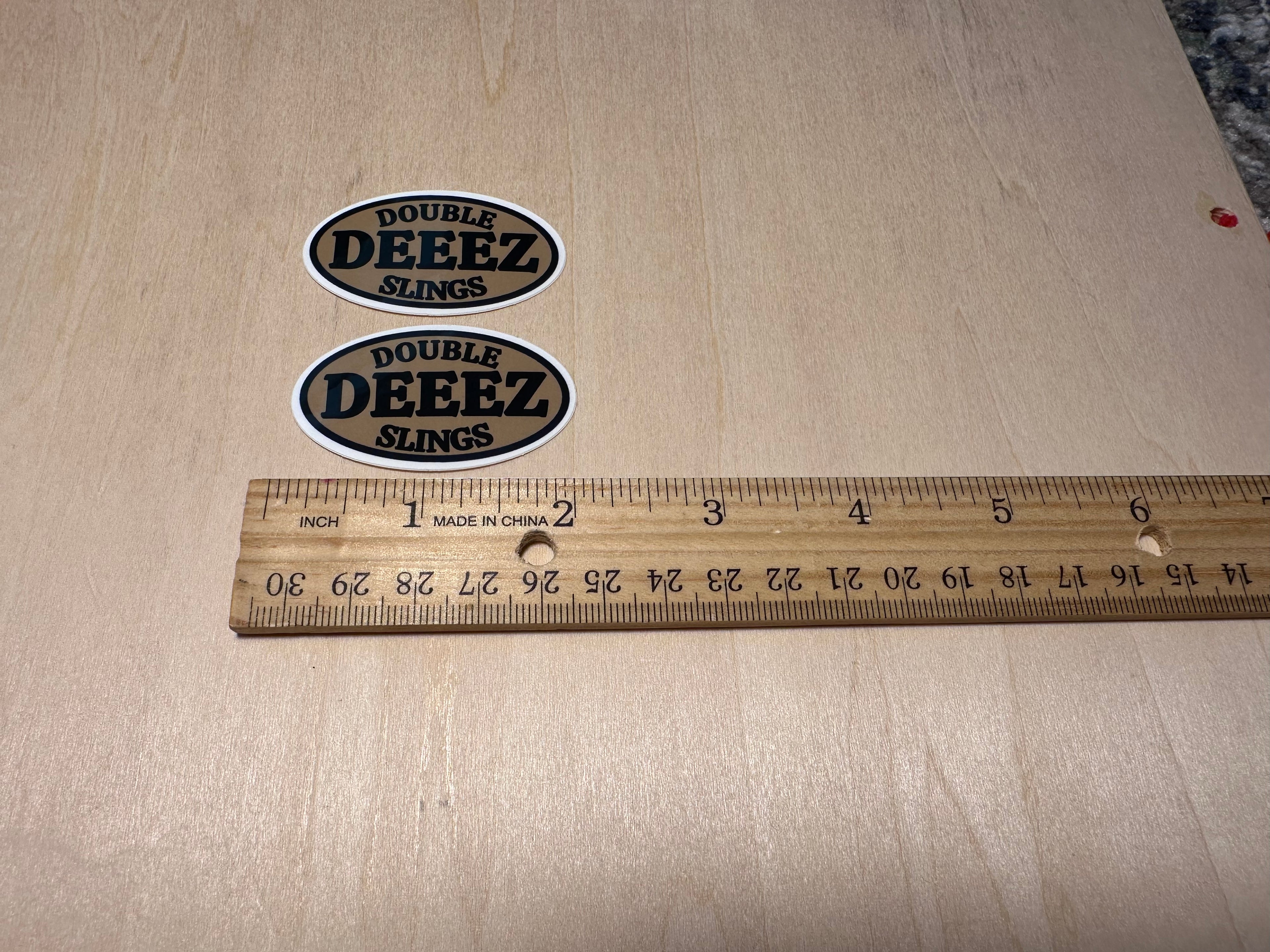 DeeeZ Oval Sticker